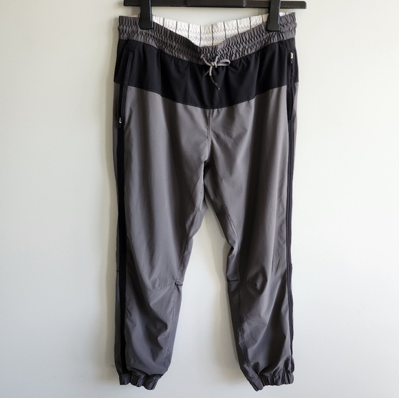 Lululemon Track To Reality Lined Pants Joggers Gym Running Track pants Size 10 - Picture 3 of 14